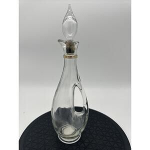 Vtg Avon Bath Oil Decanter